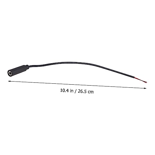 Conector de Audio Mono Jack 3.5mm Hembra a Cable Pelado 50 Pzs miniatura 3