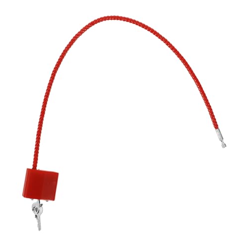SOESFOUFU Cable Lock with Key Durable Wire Lock for Bikes Helmets and Luggage Mechanism Theft Steel Cable for Enhanced Security