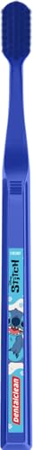 Dentalclean Escova de Dentes Juvenil Stitch Leve 2, Azul e Rosa