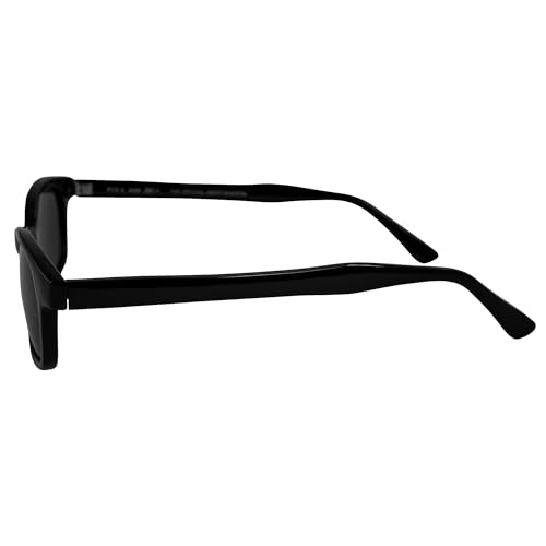 Pacific Coast Sunglasses X-Kd'S Matte Black Frame/Smoke Lens Rectangular Sunglasses, 55mm, 60mm3