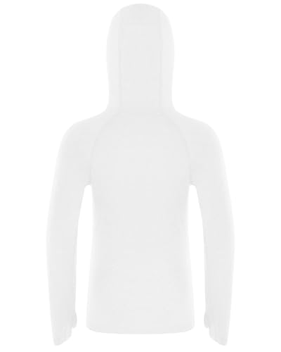 Roadbox Boys Rash Guard Hooded Shirt, Kids UPF 50+ Long Sleeve Hoodie, Youth UV Sun Protection Fishing Beach Shirts2