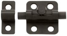 Deltana 2 in. Barrel Bolt w Screws (Set of 10) (Oil Rubbed Bronze)