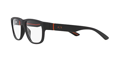 Image of Armani Exchange mens Ax3102u Universal Fit Square Prescription Eyewear Frames