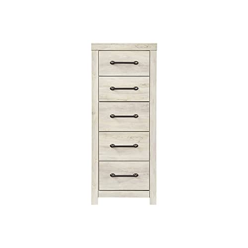 Ashley Furniture Cambeck Narrow Chest, Whitewash
