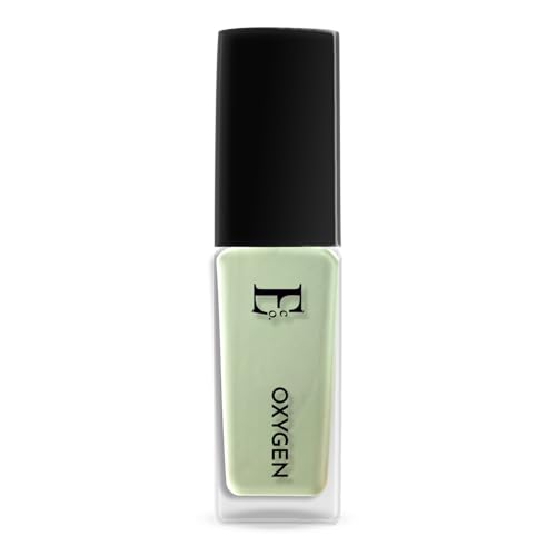 Image of Ellement Co Oxygen Nail Paint 10 ML | Pastel Green Nail Colour with Glossy Finish | Long Lasting & Chip Resistant Formula | Smooth Professional Application | Vegan, Non-Toxic & Paraben Free Nail Polish for Fresh, Minimal & Summer Styling
