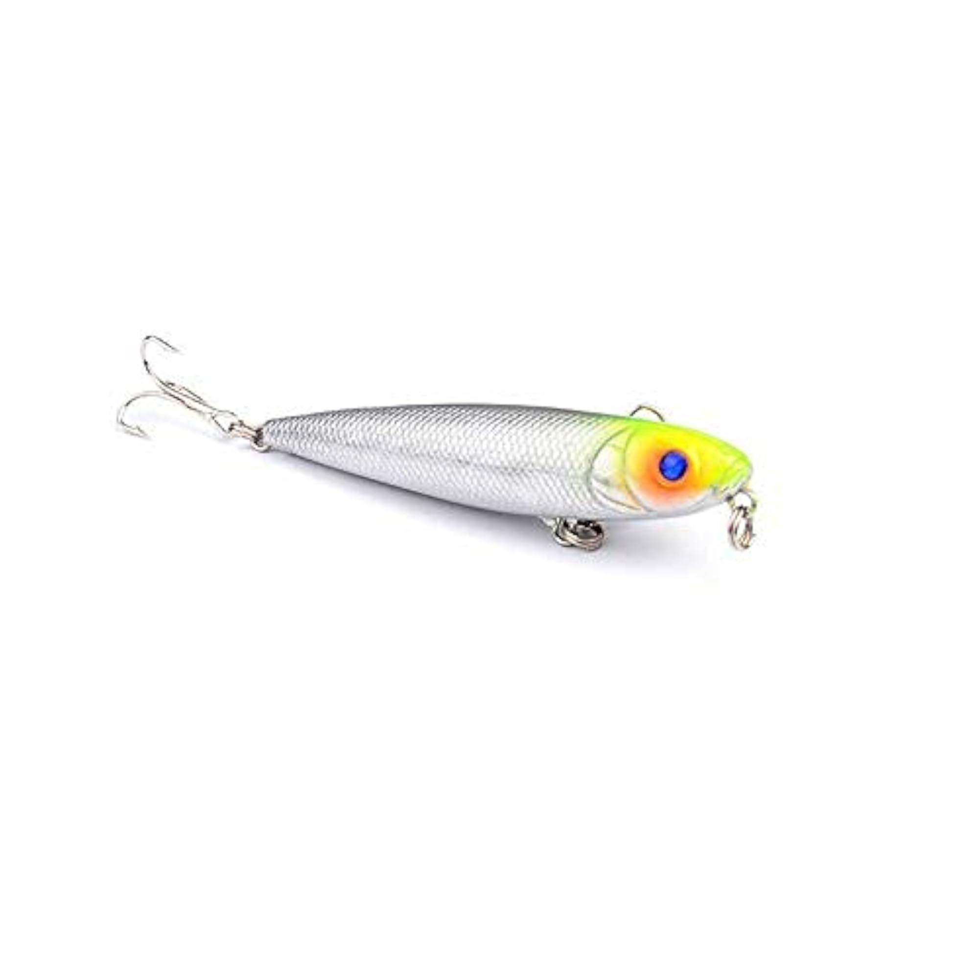 7pcs Fishing Crank Tackle Set, Life-Like Mini