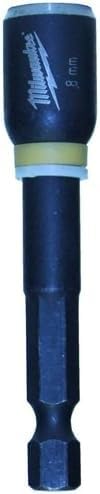 Image of Milwaukee Shockwave 8mm 2-9/16" OAL Magnetic Nutdriver, 49-66-4608, Lot of 1