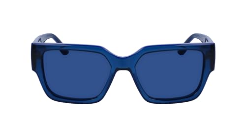 KARL LAGERFELD Unisex Adult Sunglasses KL6142S - Sky Blue with Blue Solid Lens