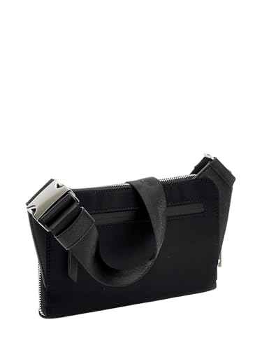 Guess Milano Bumbag S bolso de cintura negro con diseño premium masculino 3