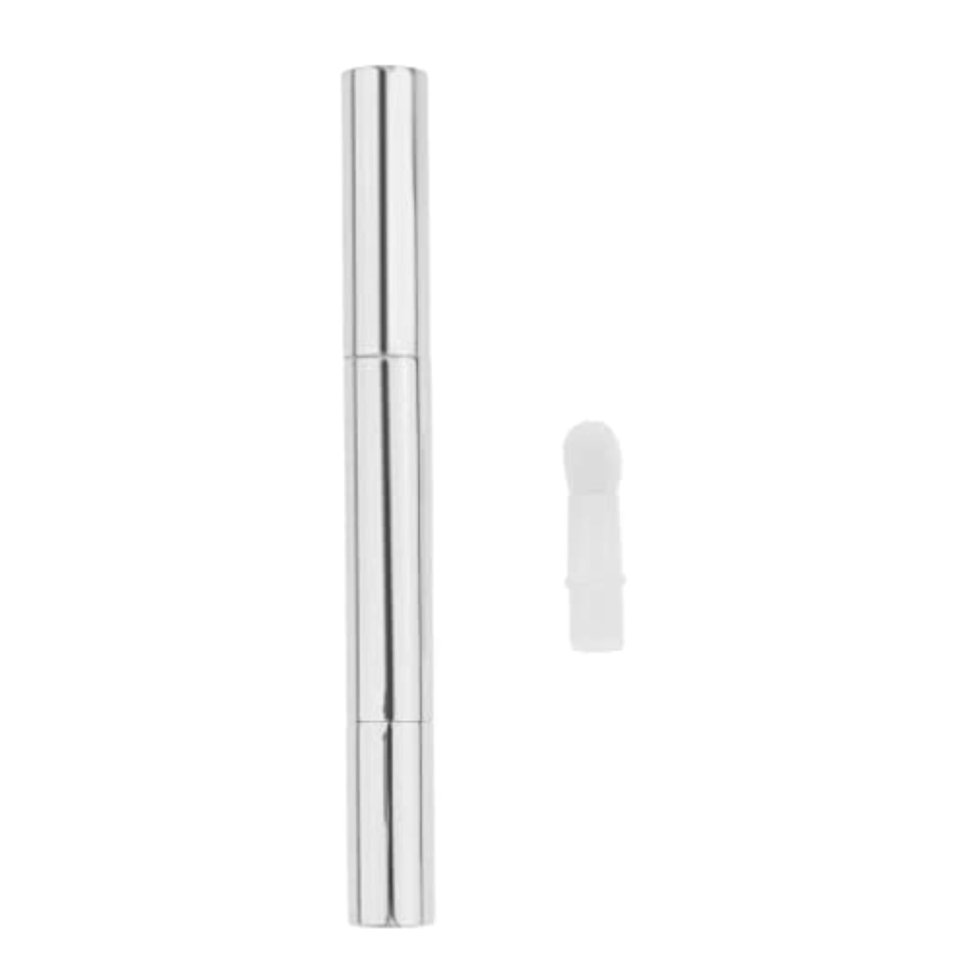 3ml Makeup Twist Pen Blush Eye Cream Tubes, Silver