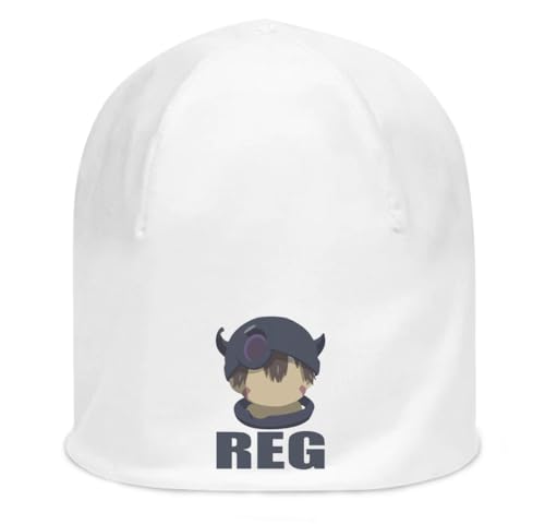 Bonnet unisexe coton extensible blanc Anime 115 bonnet fin taille unique adulte