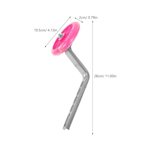 Ruedas de Entrenamiento LED para Bicicleta, Estabilizadores de Repuesto, Rosado, Ruedas Auxiliares Estables para Principiantes miniatura 7