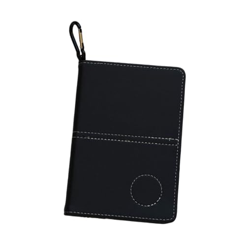 Tachiuwa ゴルフスコアカードホルダーブック、ゴルフスコアカードカバー、アクセサリー、ゲームギフト男性と女性のためのポータブルスコアカードノートブック, Style A