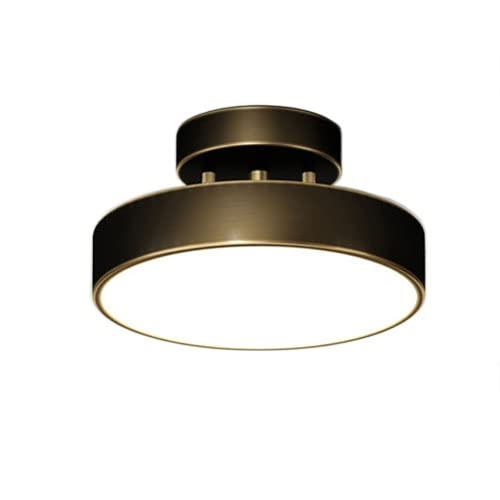 TYBERRY 350 Degree Adjustable Modern Simple Round Ceiling Lamp, LED Flush Mount Surface Mount Ceiling Light Fixture,Three-color Dimming Ceiling Light,easy To Install