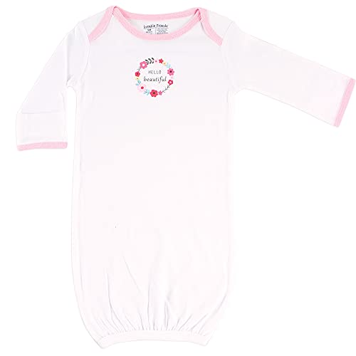 Image of Luvable Friends Baby Cotton Gowns