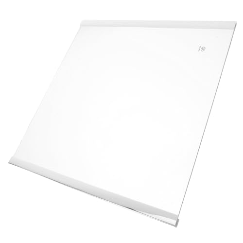 BAZEITFLOW Étagère de Réfrigérateur Verre Trempé Séparateur pour Congélateur et Frigo Rangement Optimisé et Installation Facile