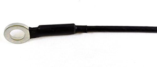 PT Auto Warehouse TC-CH002 - Tailgate Lift Support Cable - 16-3/4 Inch, fits Left or Right (Replaces 55174826AC, 55174827AC, 55174826AB, 55174827AB)