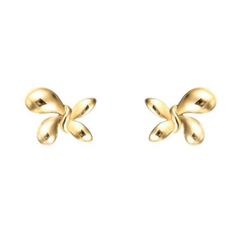 Piercing Papillon en Or 9K/18K : des boucles d'oreilles de mariage hypoallergéniques d'exception