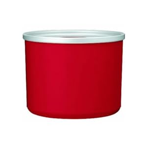 Cuisinart Ice Cream Maker Machine, 1.5 Quart Double Insulated Machine, Sorbet and Frozen Yogurt Maker, Ready in 20 Minutes, ICE-21RP1, Red