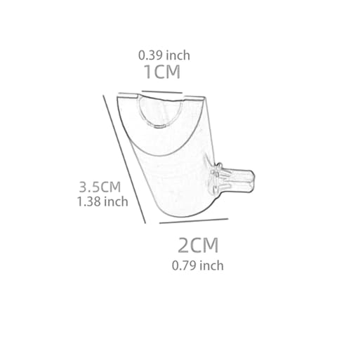 Soporte Antirotación para Platillo Electrónico 2cmx1cmx3.5cm miniatura 4