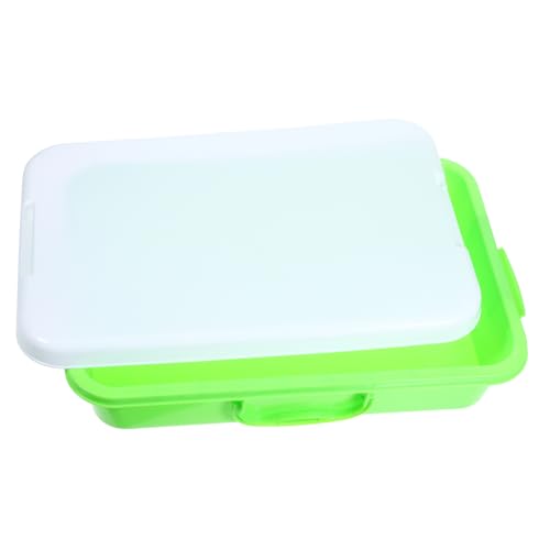 BESPORTBLE Caja de Arena Portátil con Tapa y Asa Arenero Pequeño para Actividades al Aire y Almacenamiento de Juguetes