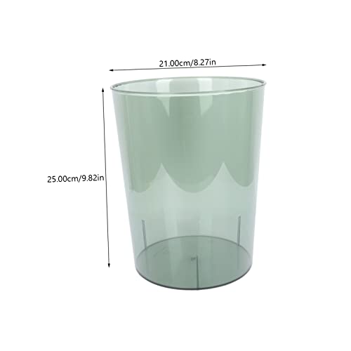 Caneca de basura rectangular Hemobllo verde miniatura 2