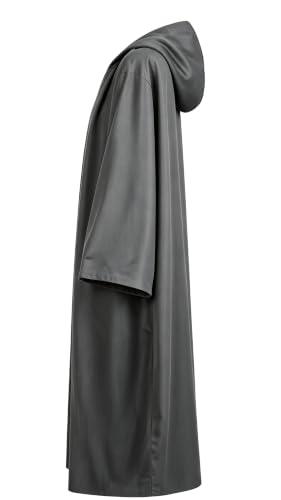 Image of GOLDSTITCH Men Hooded Robe Cloak Knight Fancy Cool Cosplay Costume