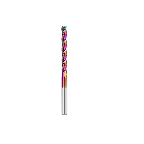 Broca de 3 flautas de 3.175mm para fresar ranuras perfectas en placas de cobre