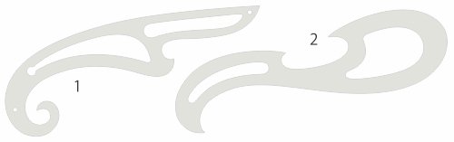 IsomarsFrench Ship Curves - Set of 2