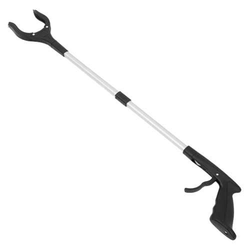 PRETYZOOM Outdoor Cleaning Supplies Garbage Clamp Pickup Sticks Rubbish Clips Litter Picker Garbage Tongs Garbage Clips Trash Picker Trash Grabber Trash Clamp Grab Tool Aluminum Alloy