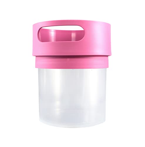 Image of Munchie Mug Spill Proof Snack Cup Pink, 16 Ounce jar, Made in The USA