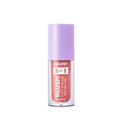 Bauny - Blush Líquido Soft Cream 3 Em 1 Sunny 5g
