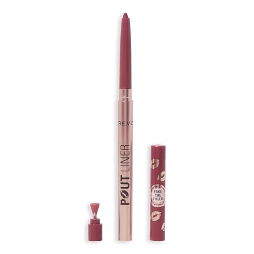 Image of Revolution Pout Bomb Plumping Lip Liner, Light Mauve