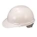 C.R. LAURENCE HH300W CRL White Ratchet Suspension Hard Hat