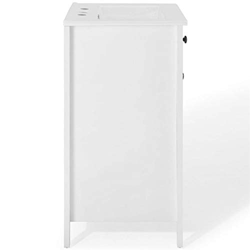 Modway Nantucket 24" Bathroom Vanity In White, 24 Inch #TOP7