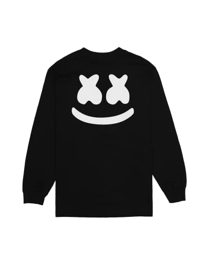 Marshmello - Smile Crest Long Sleeve Shirt - Unisex, Adult, 100% Preshrunk Cotton2