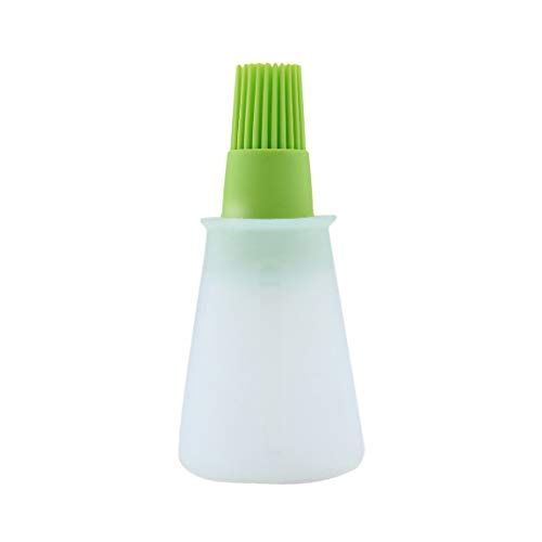 Hanmarigold Silicone Oil Bottle Brush BBQ Brush Tools Convenient Kitchenware Eco-Friendly Brush Environmental protection - green