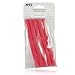 NTE Electronics 47-25306-R Heat Shrink Tubing, Dual Wall with Adhesive, 3:1 Shrink Ratio, 3/8" Diameter, 6" Length, Red (Pack of 5)