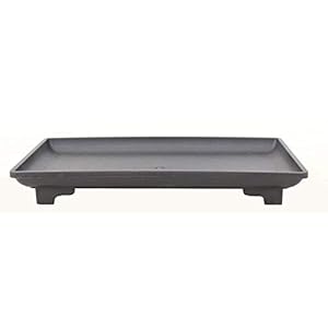 Plastic Plate for Bonsai Resistant Kleur Zwart meet 15×10 centimeter | verschillende maten om te kiezen | ideaal voor…