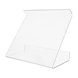 GARIOUANS Acryl Telefonhalter Transparent Rutschfester Landline Ständer Stabiler Schreibtisch Organizer für Büro und Zuhause Kompatibel mit Diversen Telefonmodellen