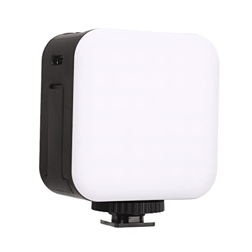 Video Light, LED Camera Fill Lamp with 360° Rotation, 24 Effects, Full Color RGB Light, HD Display, Double-Sided Magnetic Light