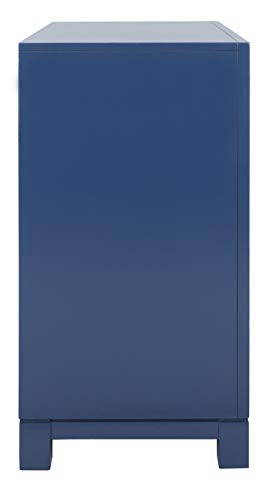 Safavieh Home Raina Lapis Blue And Gold 3-Drawer Chest #TOP4