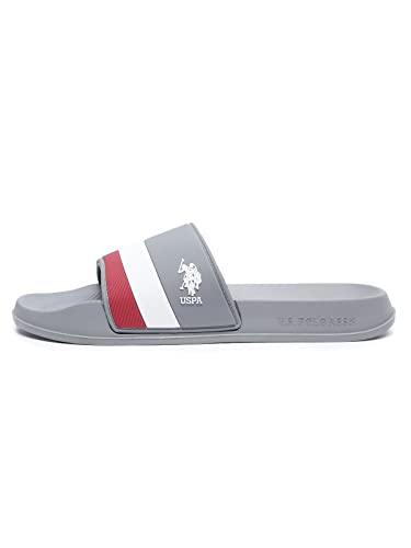 Image of U.S. POLO ASSN. Men's Slip On Slide Conex 4.0, Grey
