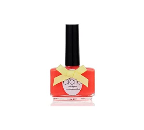 Ciate Paint Pot Nail Polish Vernis A Ongles Vernis à Ongles n ° Cha Cha Cha couleur : Orange Contenu : 13,5 ml vernis à ongle pour Orange ongles. Nail...
