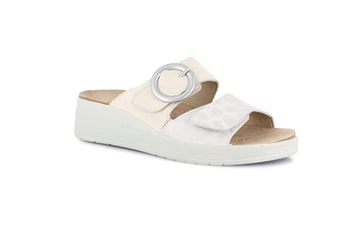 Pantoufles Grunland CE0781 Perla 40 en laine et liège premium