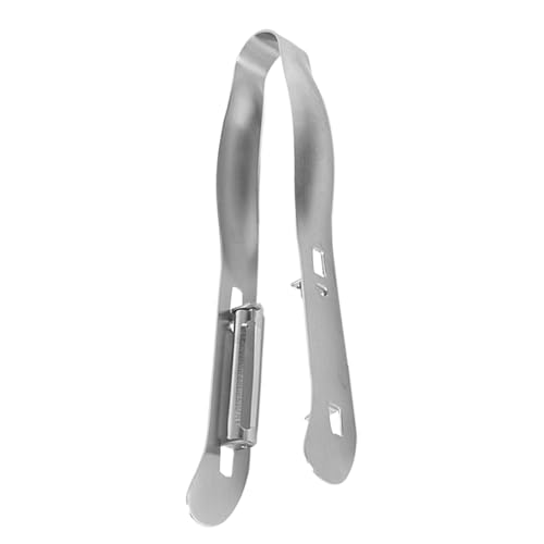 Yhsioaklo Pelador de patatas | Doble Cara de Acero Inoxidable para Pelar Verduras | Herramientas para Frutas y Verduras para Casa Uso Comercial Centrifugadora Preparación Ensaladas