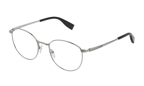 TRUSSARDI VTR445 Gafas, Shiny Full Palladium, 51 para Hombre