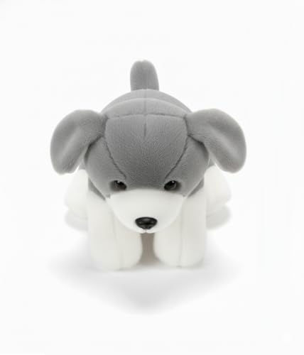 Image of Fibre Filled Stuffed Soft Animal Cute Dog Toy for Kids of Plush Hugging Soft Toy for Baby boy Girl Birthday Gift (22 cm)
