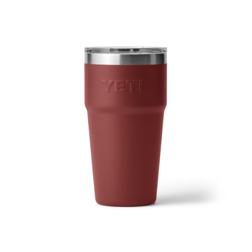 Image of YETI Rambler 20 oz Stackable Tumbler, Stainless Steel, Vacuum Insulated with MagSlider Lid