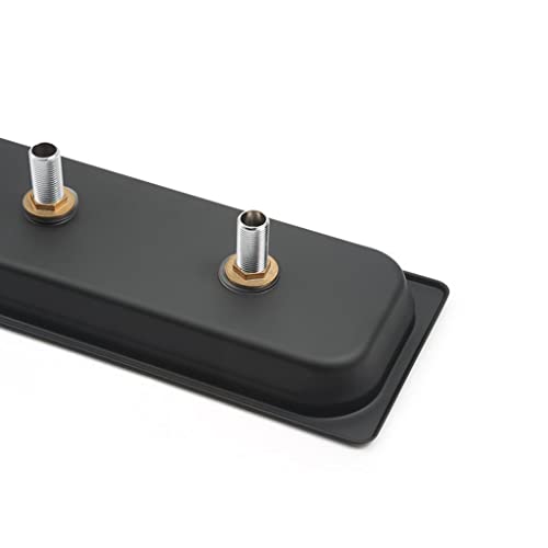 Glass Rinser Washer with Drain Beer Cup Bar Coffee Pitcher Kitchen Black Glass Rinser Washer with Drain Beer Cup Bar Coffee Pitcher Kitchen Black